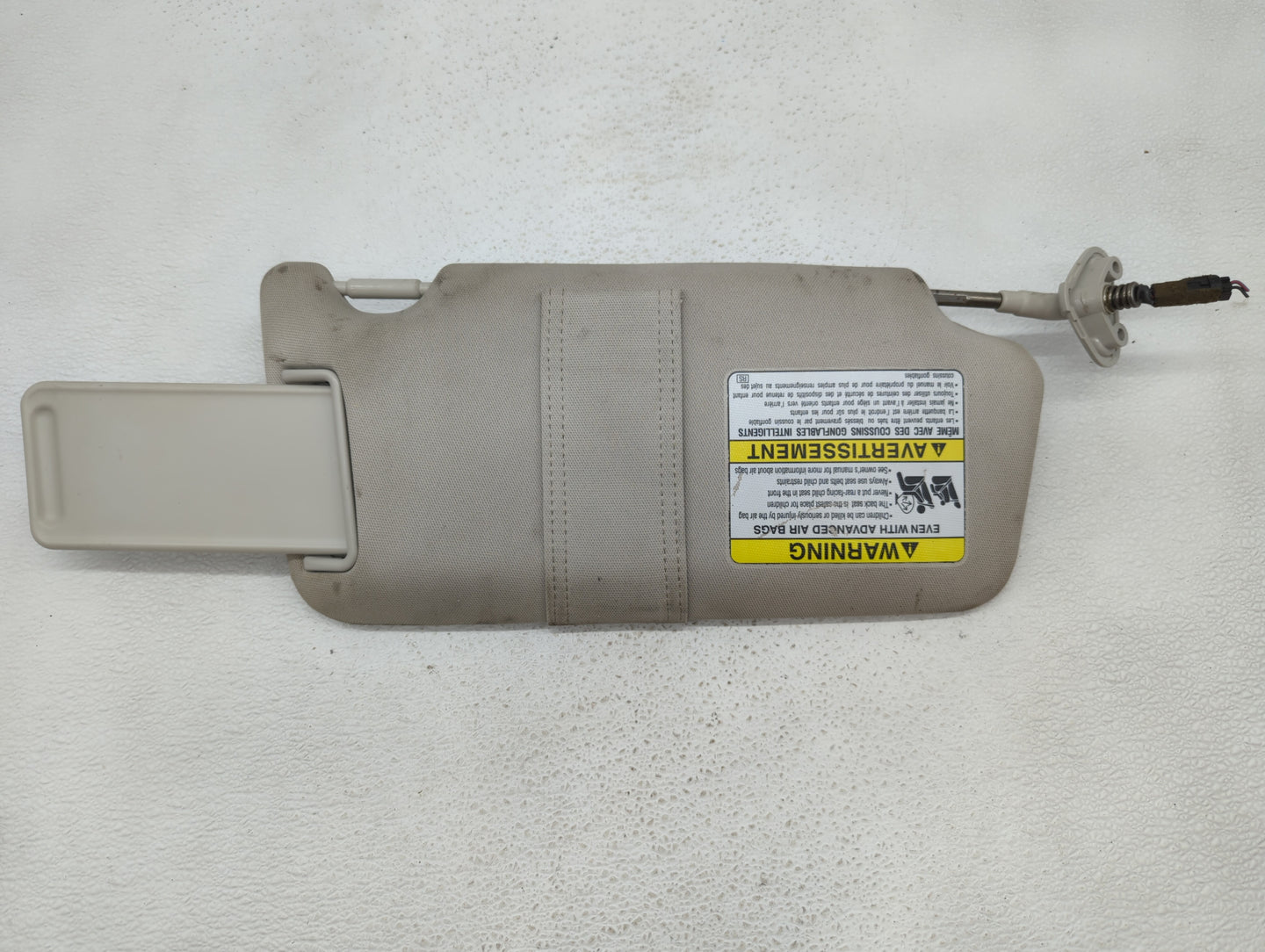 2010-2014 Subaru Legacy Sun Visor Shade Replacement Driver Left Mirror Fits Fits 2010 2011 2012 2013 2014 OEM Used Auto Part