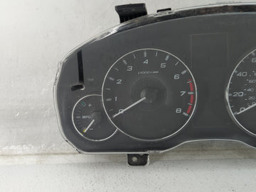 2012 Subaru Legacy Instrument Cluster Speedometer Gauges P/N:85003AJ61A Fits OEM Used Auto Parts