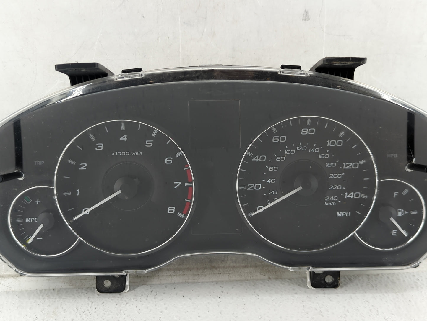 2012 Subaru Legacy Instrument Cluster Speedometer Gauges P/N:85003AJ61A Fits OEM Used Auto Parts - Oemusedautoparts1.com