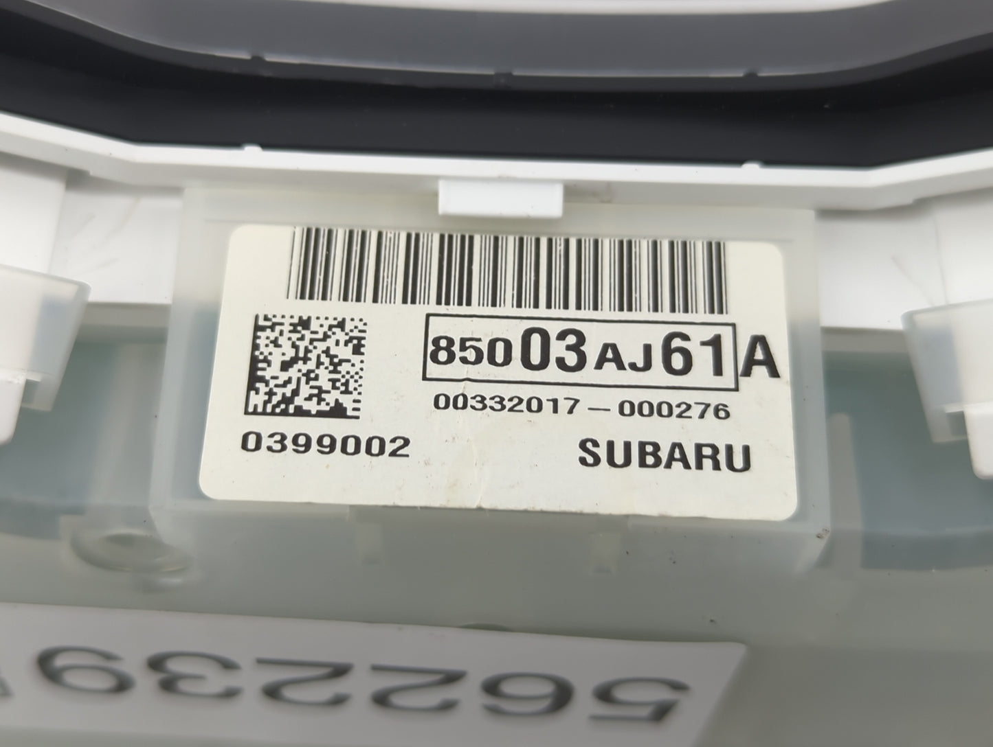 2012 Subaru Legacy Instrument Cluster Speedometer Gauges P/N:85003AJ61A Fits OEM Used Auto Parts - Oemusedautoparts1.com