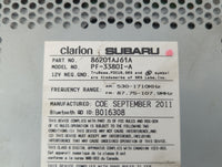 2012-2014 Subaru Legacy Am Fm Cd Player Radio Receiver 582732 - Oemusedautoparts1.com