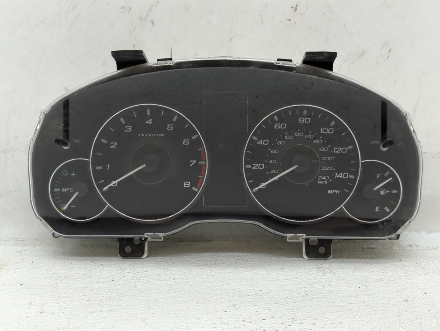 2012 Subaru Legacy Instrument Cluster Speedometer Gauges P/N:85003AJ61A Fits OEM Used Auto Parts - Oemusedautoparts1.com
