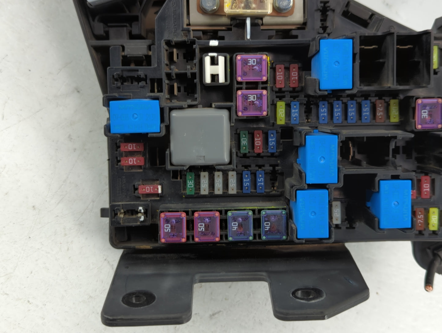 2010-2014 Subaru Legacy Fusebox Fuse Box Panel Relay Module P/N:MB102800B 2 Fits Fits 2010 2011 2012 2013 2014 OEM Used Auto