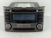 2012-2014 Subaru Legacy Radio AM FM Cd Player Receiver Replacement P/N:86201AJ61A Fits Fits 2012 2013 2014 OEM Used Auto Par