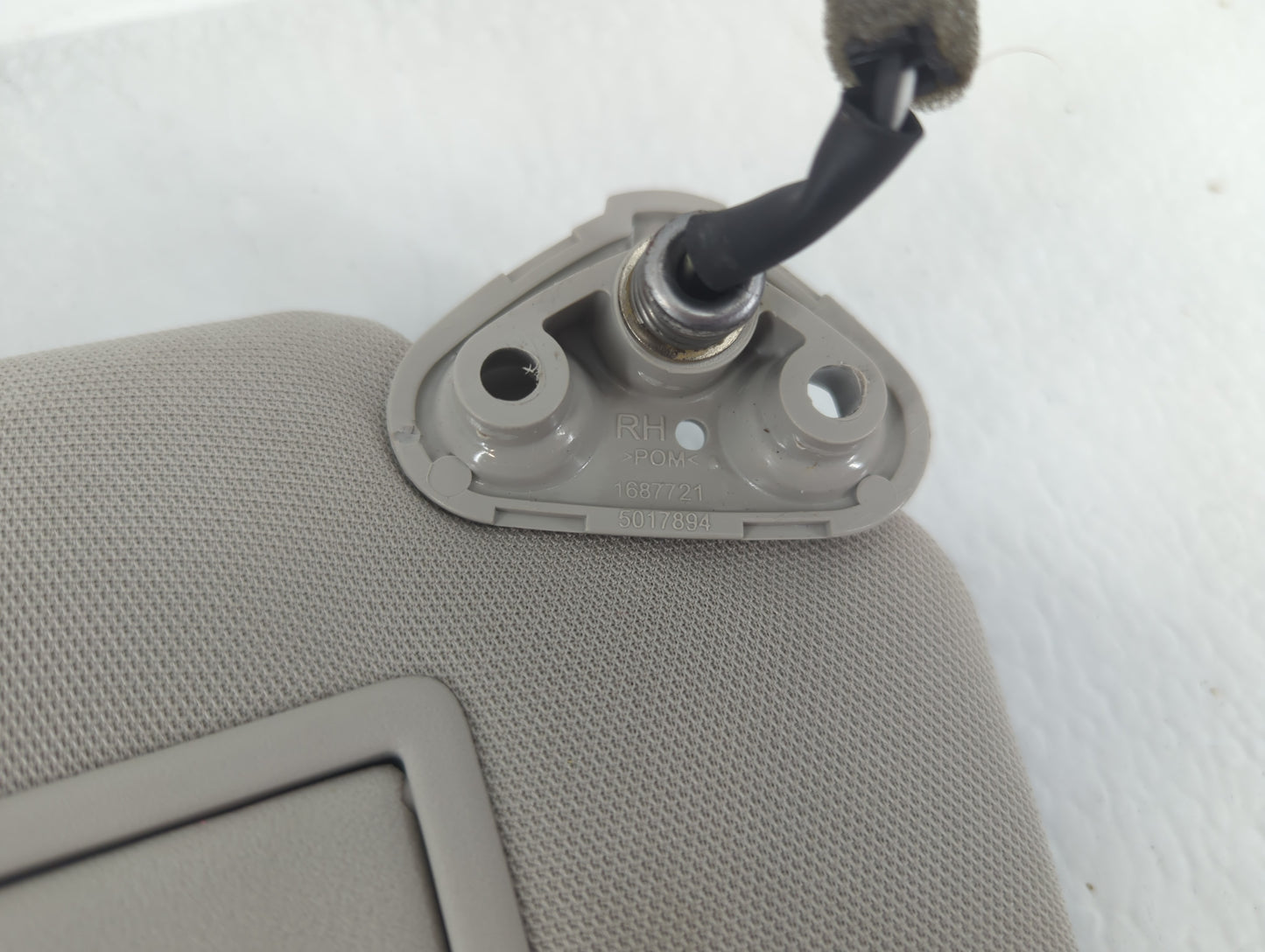 2010-2014 Subaru Legacy Sun Visor Shade Replacement Passenger Right Mirror Fits Fits 2010 2011 2012 2013 2014 OEM Used Auto 