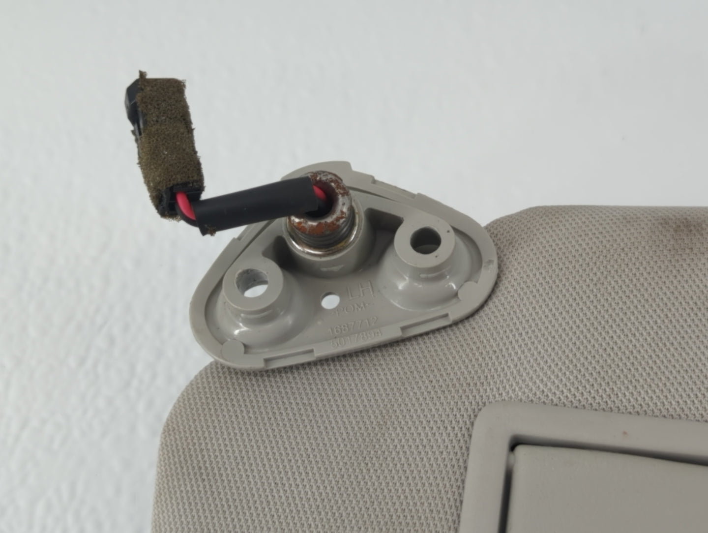 2010-2014 Subaru Legacy Sun Visor Shade Replacement Driver Left Mirror Fits Fits 2010 2011 2012 2013 2014 OEM Used Auto Part