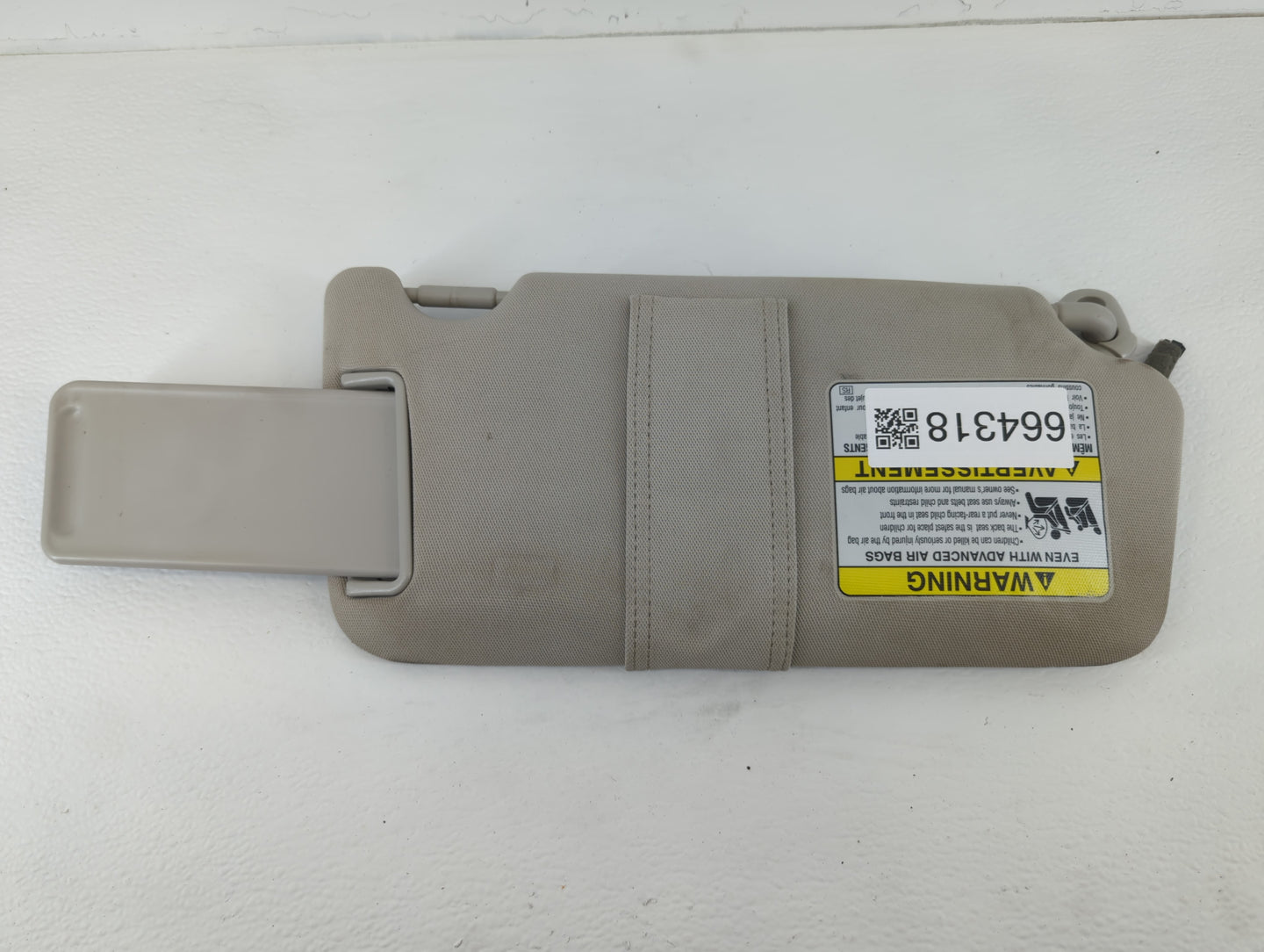 2010-2014 Subaru Legacy Sun Visor Shade Replacement Driver Left Mirror Fits Fits 2010 2011 2012 2013 2014 OEM Used Auto Part