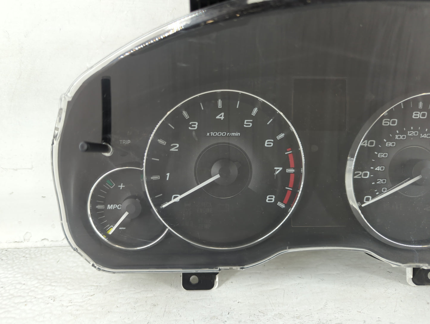 2012 Subaru Legacy Instrument Cluster Speedometer Gauges P/N:85003AJ61A Fits OEM Used Auto Parts - Oemusedautoparts1.com
