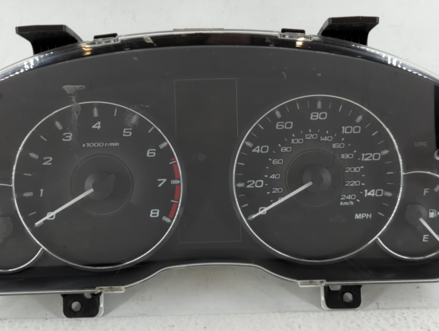 2012 Subaru Legacy Instrument Cluster Speedometer Gauges P/N:85003AJ61A Fits OEM Used Auto Parts - Oemusedautoparts1.com