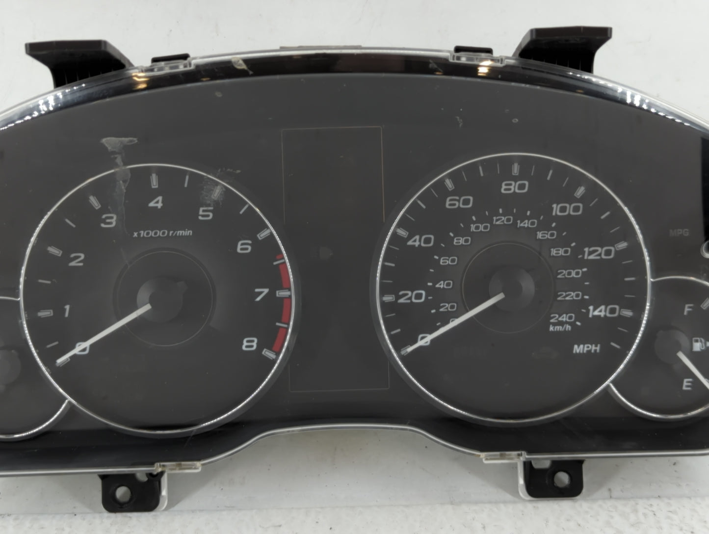 2012 Subaru Legacy Instrument Cluster Speedometer Gauges P/N:85003AJ61A Fits OEM Used Auto Parts - Oemusedautoparts1.com