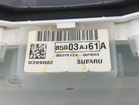 2012 Subaru Legacy Instrument Cluster Speedometer Gauges P/N:85003AJ61A Fits OEM Used Auto Parts - Oemusedautoparts1.com