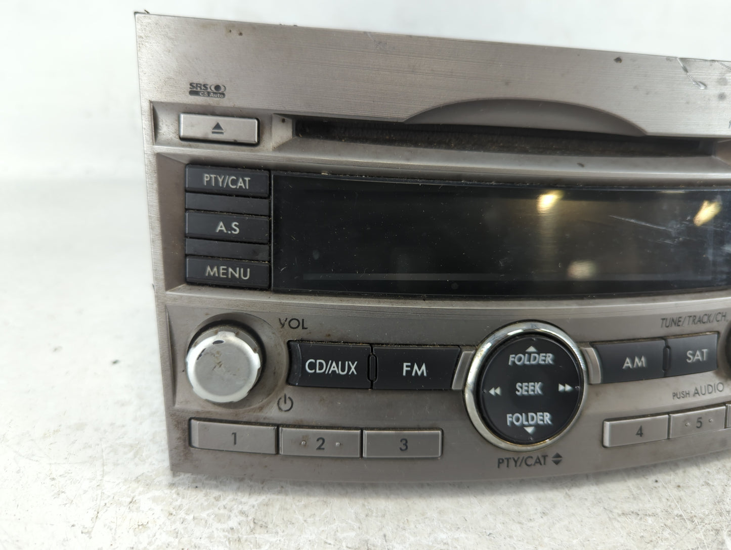 2012-2014 Subaru Legacy Am Fm Cd Player Radio Receiver - Oemusedautoparts1.com