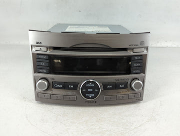 2010-2012 Subaru Legacy Radio AM FM Cd Player Receiver Replacement P/N:86201AJ64A Fits Fits 2010 2011 2012 OEM Used Auto Par