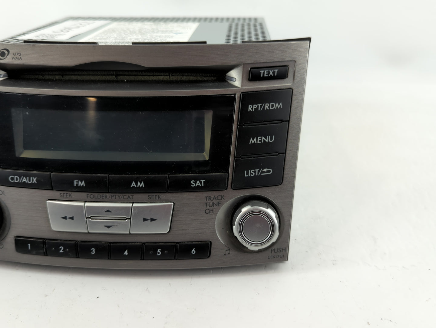 2012-2014 Subaru Legacy Am Fm Cd Player Radio Receiver - Oemusedautoparts1.com