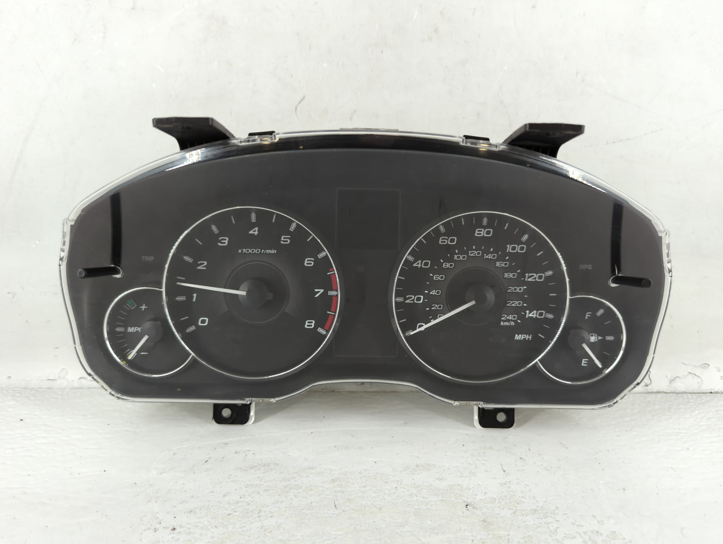 2012 Subaru Legacy Instrument Cluster Speedometer Gauges P/N:85003AJ61A Fits OEM Used Auto Parts - Oemusedautoparts1.com