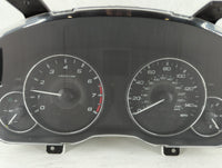2012 Subaru Legacy Instrument Cluster Speedometer Gauges P/N:85003AJ61A Fits OEM Used Auto Parts - Oemusedautoparts1.com