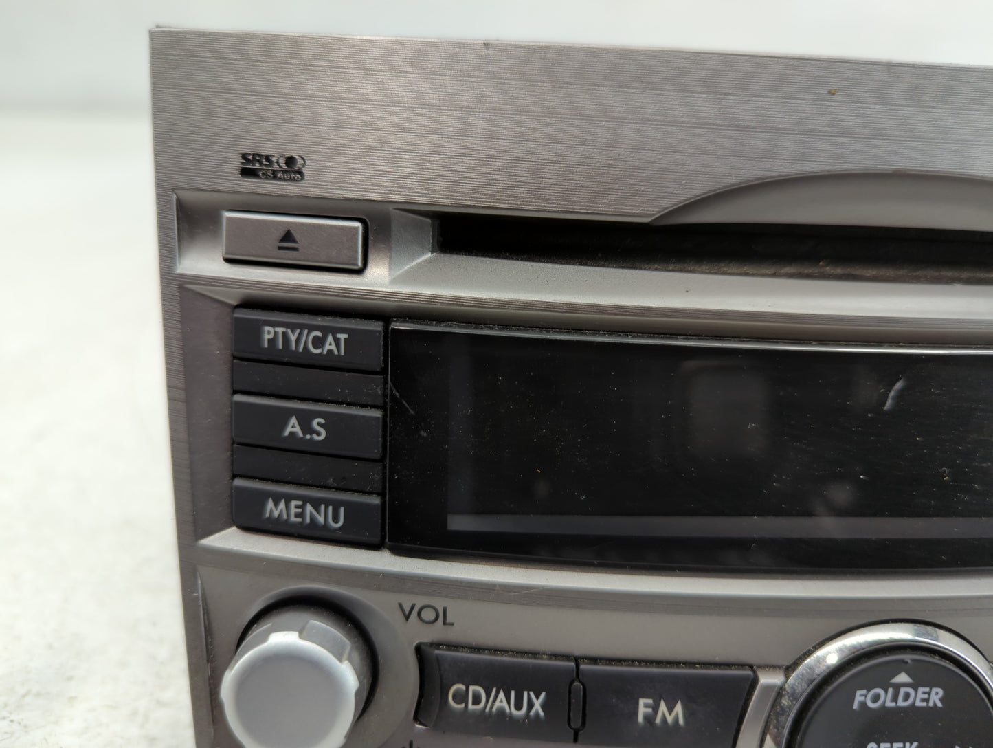 2010-2012 Subaru Legacy Radio AM FM Cd Player Receiver Replacement P/N:86201AJ64A Fits Fits 2010 2011 2012 OEM Used Auto Par