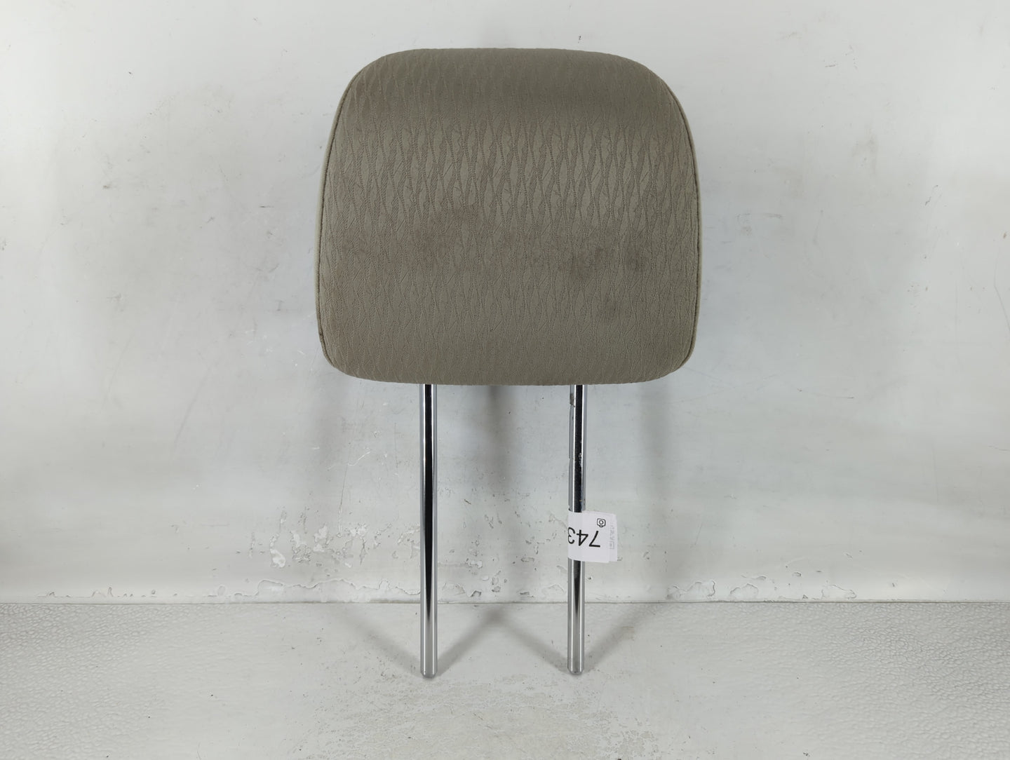 2012 Subaru Legacy Headrest Head Rest Front Driver Passenger Seat Grey - Oemusedautoparts1.com