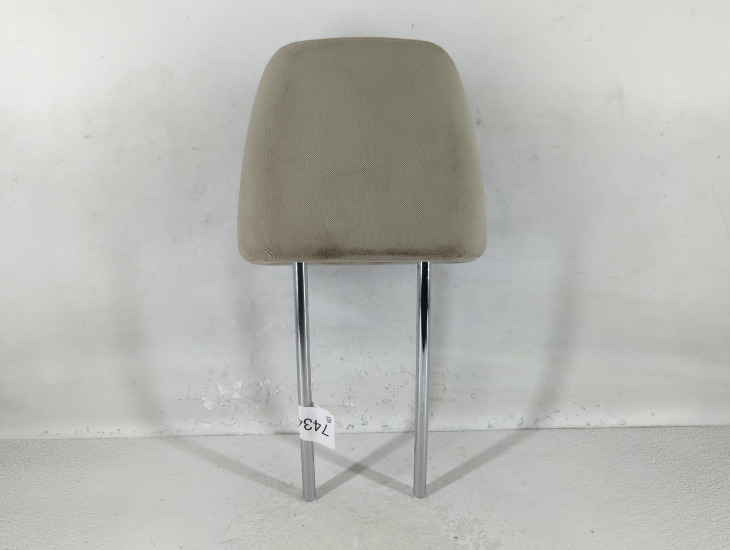 2012 Subaru Legacy Headrest Head Rest Front Driver Passenger Seat Grey - Oemusedautoparts1.com