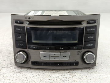 2010-2012 Subaru Legacy Radio AM FM Cd Player Receiver Replacement P/N:86201AJ61A Fits Fits 2010 2011 2012 OEM Used Auto Par