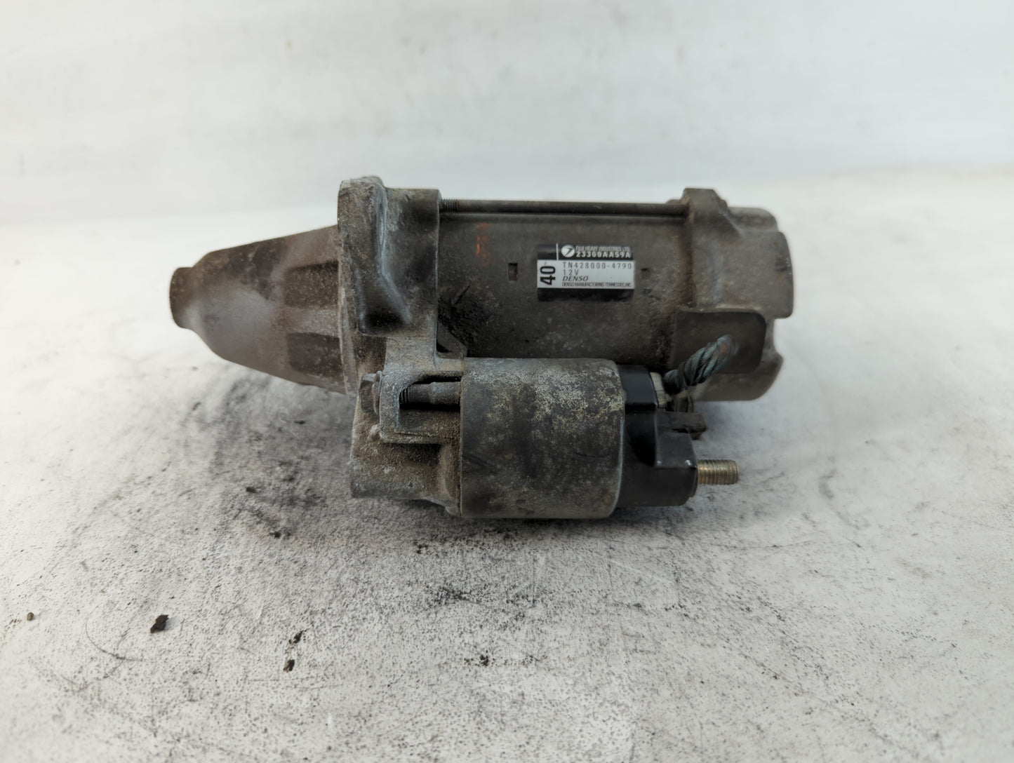 2012 Subaru Legacy Car Starter Motor Solenoid OEM P/N:TN428000-4790 23300AA59A Fits OEM Used Auto Parts - Oemusedautoparts1.