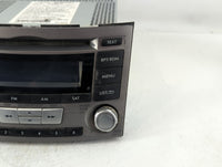 2010-2012 Subaru Legacy Radio AM FM Cd Player Receiver Replacement P/N:86201AJ61A Fits Fits 2010 2011 2012 OEM Used Auto Par