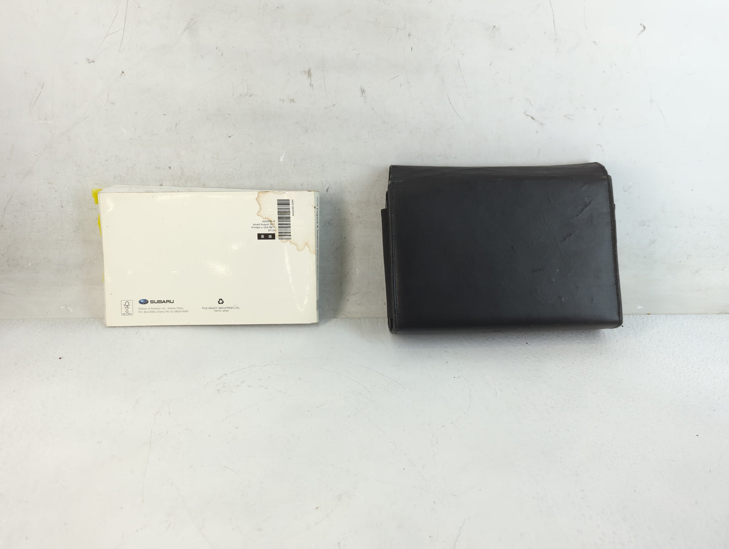 2012 Subaru Legacy Owners Manual Book Guide OEM Used Auto Parts - Oemusedautoparts1.com