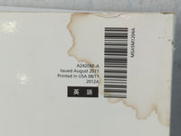 2012 Subaru Legacy Owners Manual Book Guide OEM Used Auto Parts - Oemusedautoparts1.com