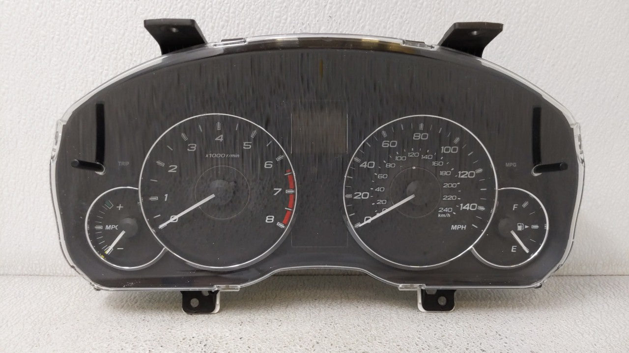 2012 Subaru Legacy Instrument Cluster Speedometer Gauges Fits OEM Used Auto Parts - Oemusedautoparts1.com