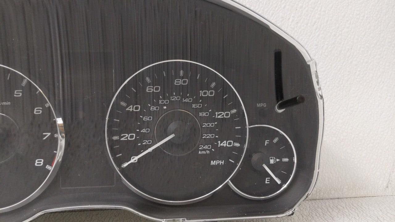 2012 Subaru Legacy Instrument Cluster Speedometer Gauges Fits OEM Used Auto Parts - Oemusedautoparts1.com
