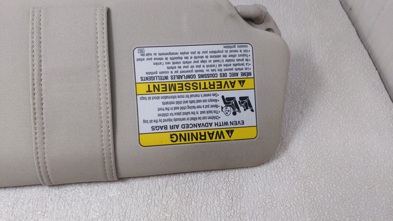 2010-2014 Subaru Legacy Sun Visor Shade Replacement Driver Left Mirror Fits Fits 2010 2011 2012 2013 2014 OEM Used Auto Part