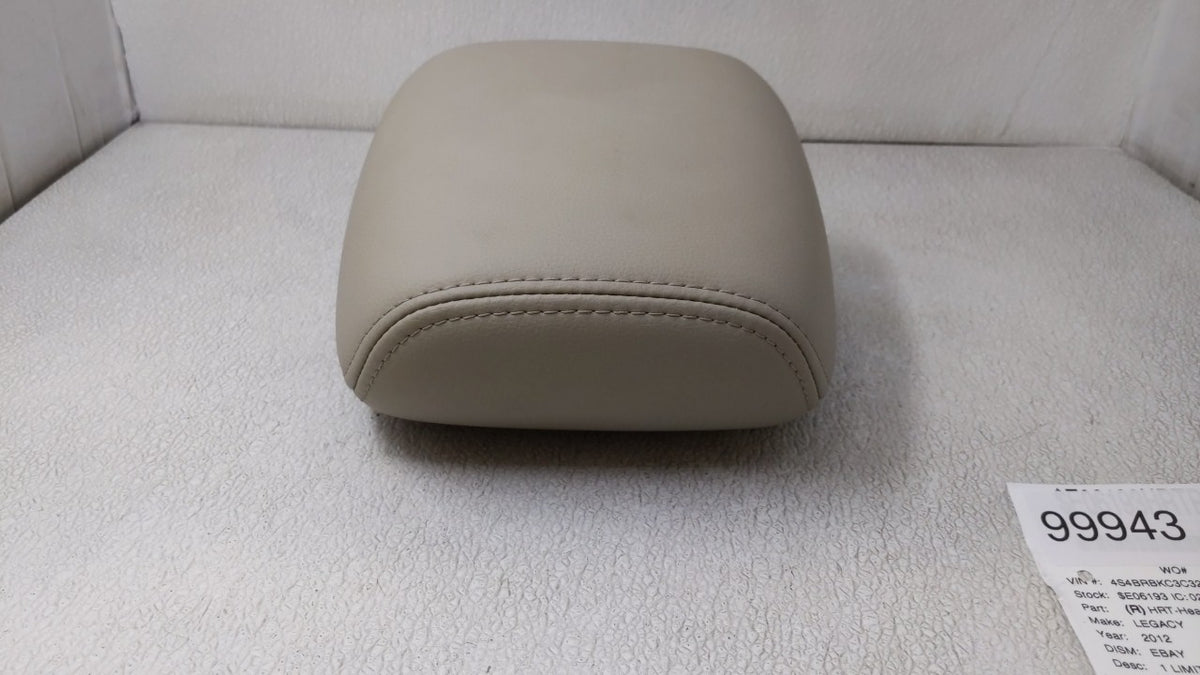 2012 Subaru Legacy Headrest Head Rest Rear Center Seat Light Beige 99943 - Oemusedautoparts1.com