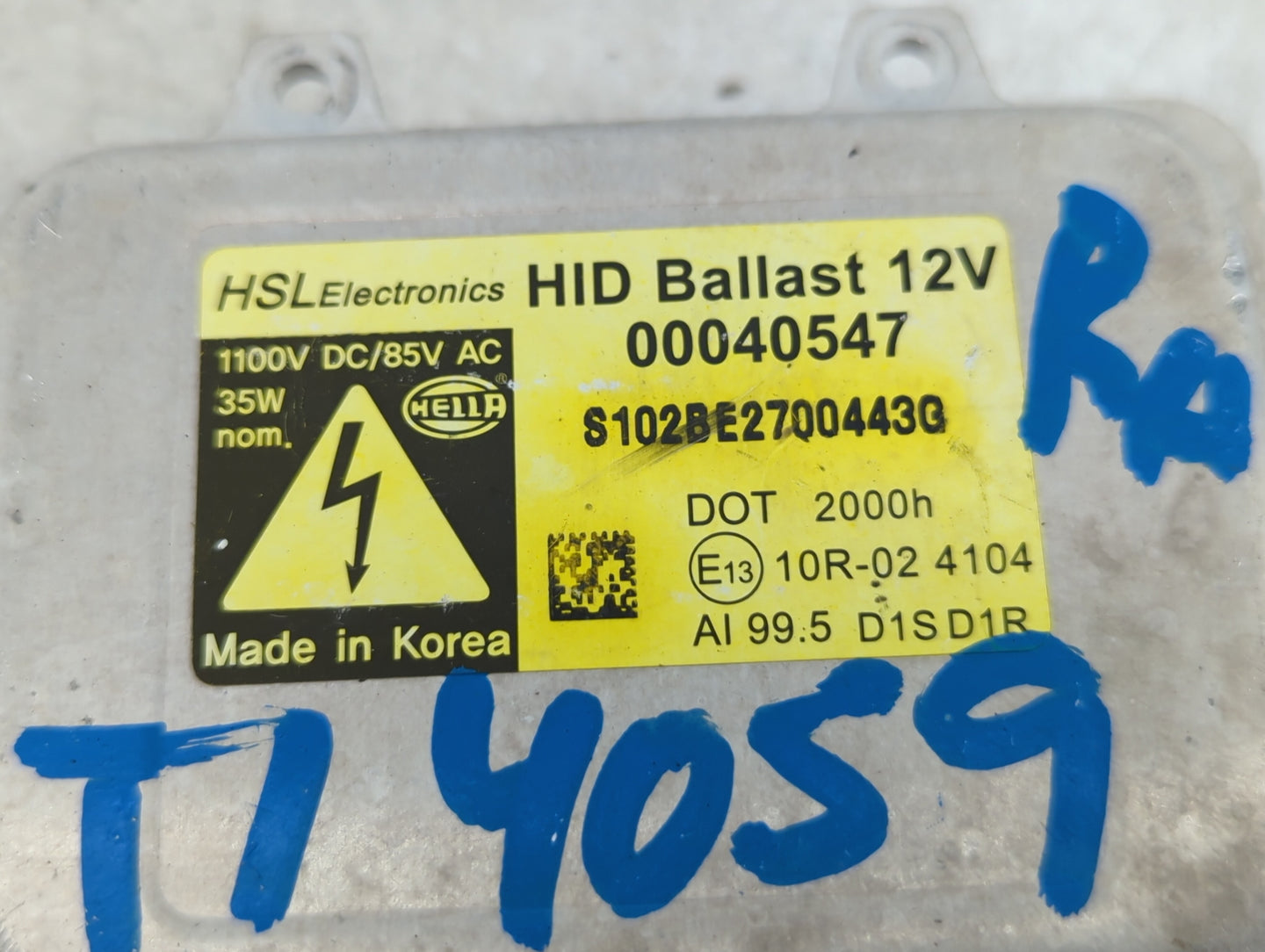 2008-2014 Subaru Tribeca Headlight Ballast Head Light - Oemusedautoparts1.com