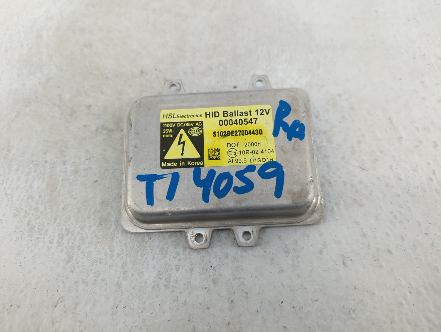 2008-2014 Subaru Tribeca Headlight Ballast Head Light - Oemusedautoparts1.com