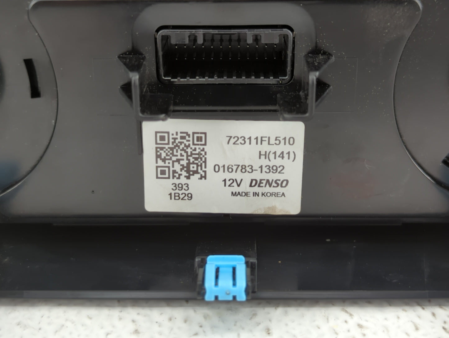 2012 Subaru Xv Climate Control Module Temperature AC/Heater Replacement P/N:72311FL510 Fits OEM Used Auto Parts - Oemusedaut