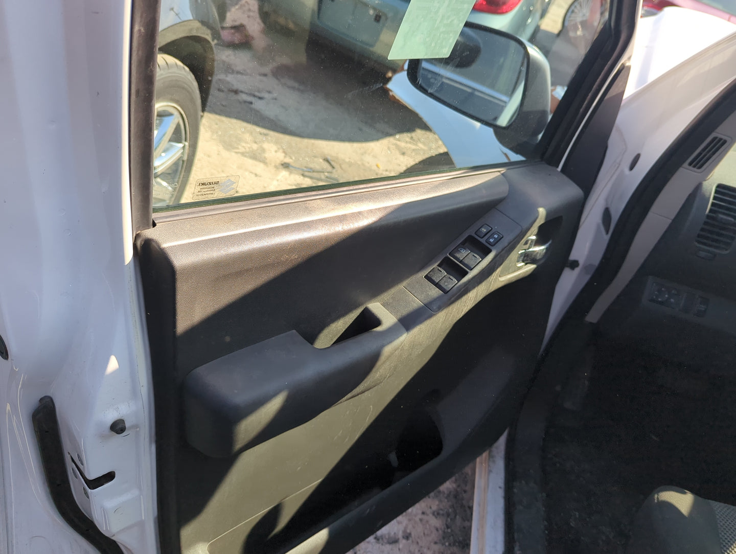 2012 Suzuki Equator Front Left Driver Interior Door Panel Trim - Oemusedautoparts1.com