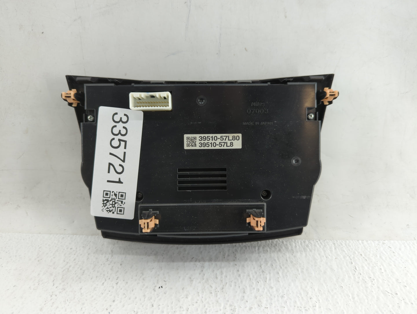 2010-2013 Suzuki Kizashi Climate Control Module Temperature AC/Heater Replacement P/N:39510-57L80 Fits Fits 2010 2011 2012 2