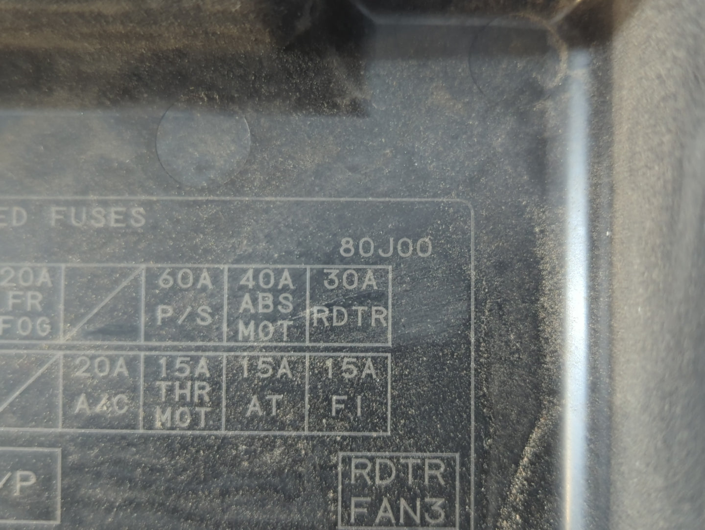 2008-2012 Suzuki Sx4 Fusebox Fuse Box Panel Relay Module P/N:80J00 Fits Fits 2008 2009 2010 2011 2012 OEM Used Auto Parts - 