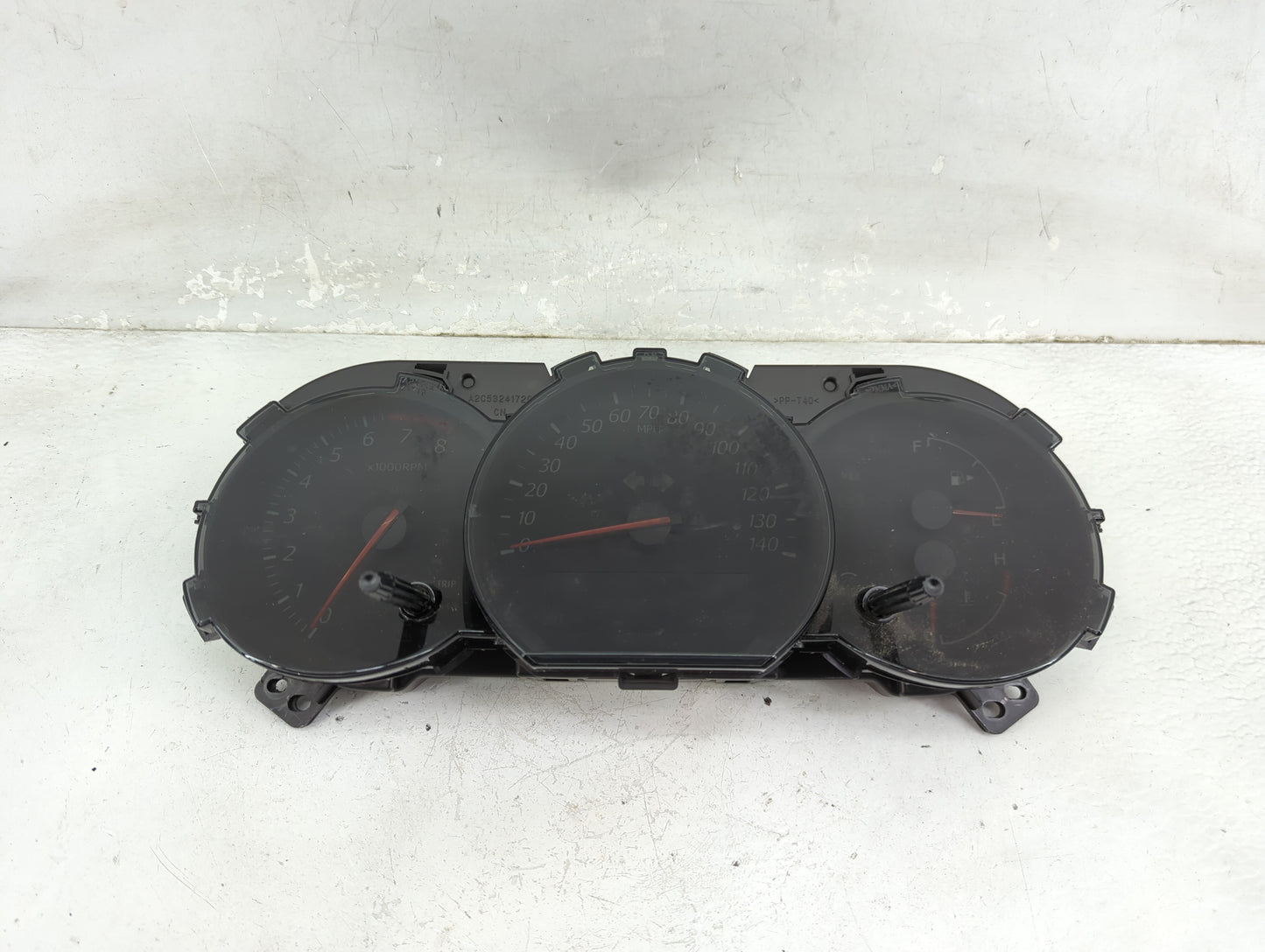 2012 Suzuki Vitara Instrument Cluster Speedometer Gauges P/N:34110-78KA0 34110-79K2, A2C31555100-01 Miles: Fits OEM Used Aut