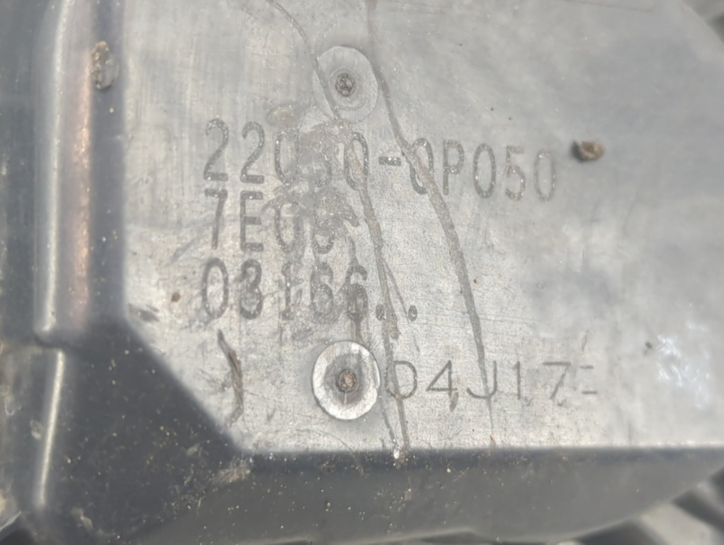 2005-2018 Toyota Avalon Throttle Body P/N:22030-0P050 Fits OEM Used Auto Parts - Oemusedautoparts1.com