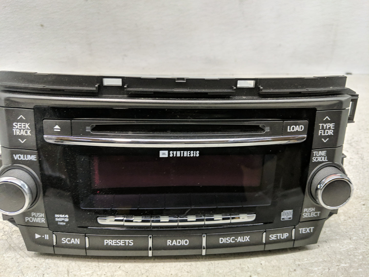 2011-2012 Toyota Avalon Radio AM FM Cd Player Receiver Replacement P/N:86120-07120 Fits Fits 2011 2012 OEM Used Auto Parts -