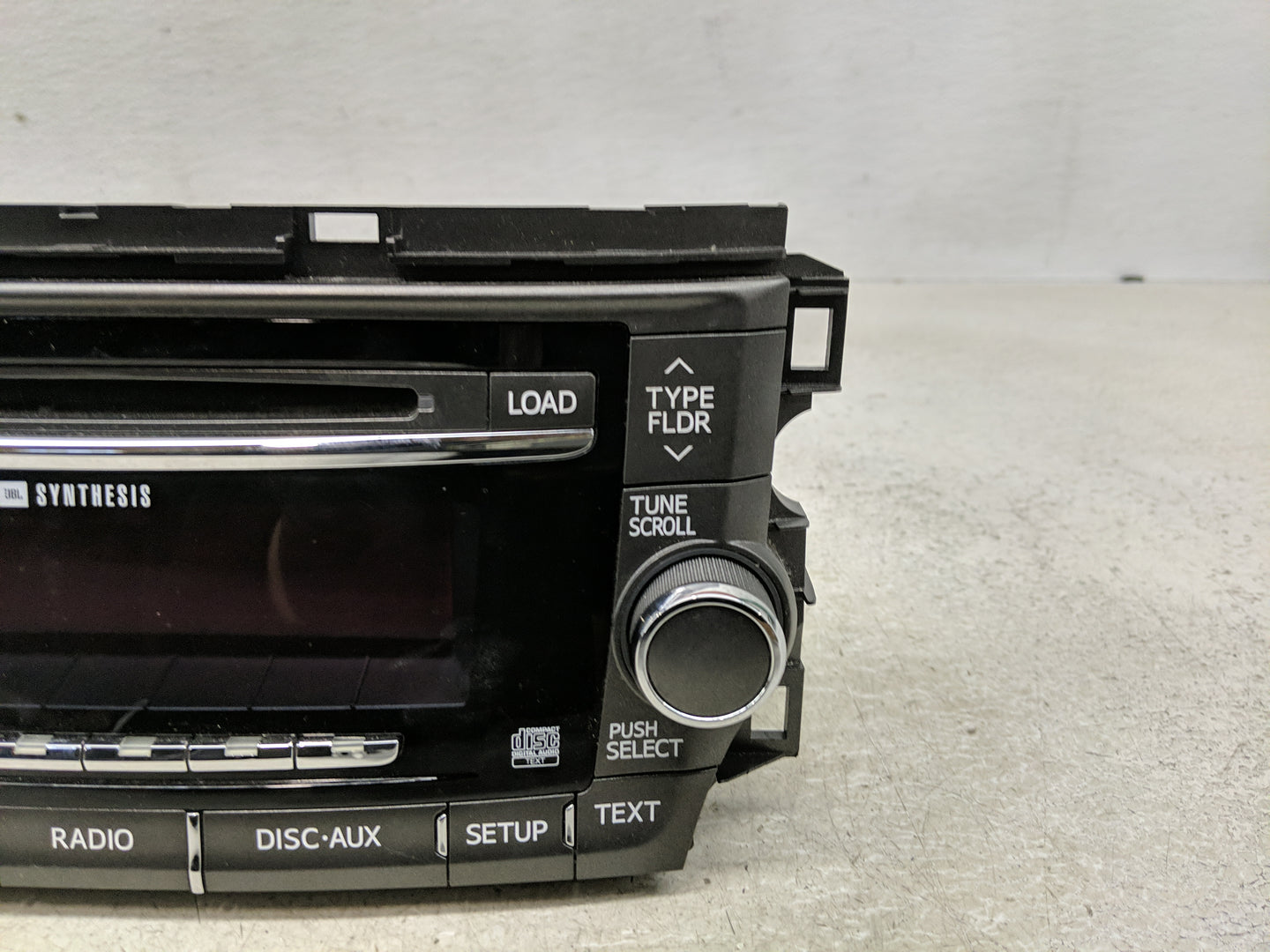 2011-2012 Toyota Avalon Radio AM FM Cd Player Receiver Replacement P/N:86120-07120 Fits Fits 2011 2012 OEM Used Auto Parts -