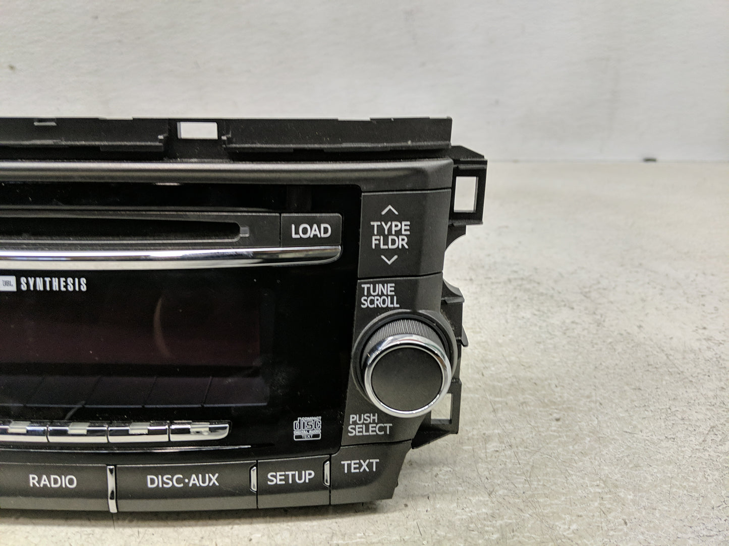 2011-2012 Toyota Avalon Radio AM FM Cd Player Receiver Replacement P/N:86120-07120 Fits Fits 2011 2012 OEM Used Auto Parts -