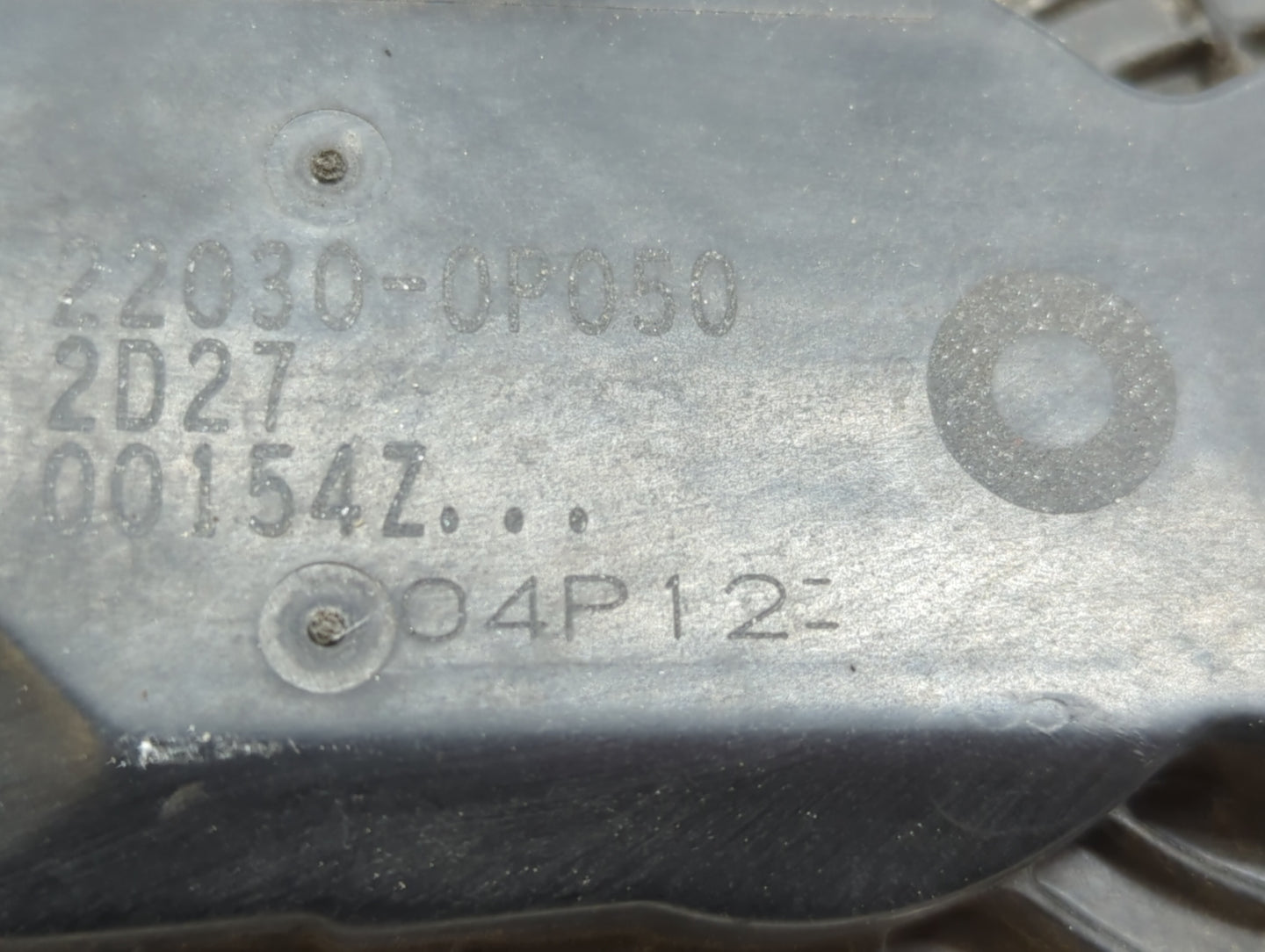 2005-2018 Toyota Avalon Throttle Body P/N:22030-0P050 22030-31030 Fits OEM Used Auto Parts - Oemusedautoparts1.com