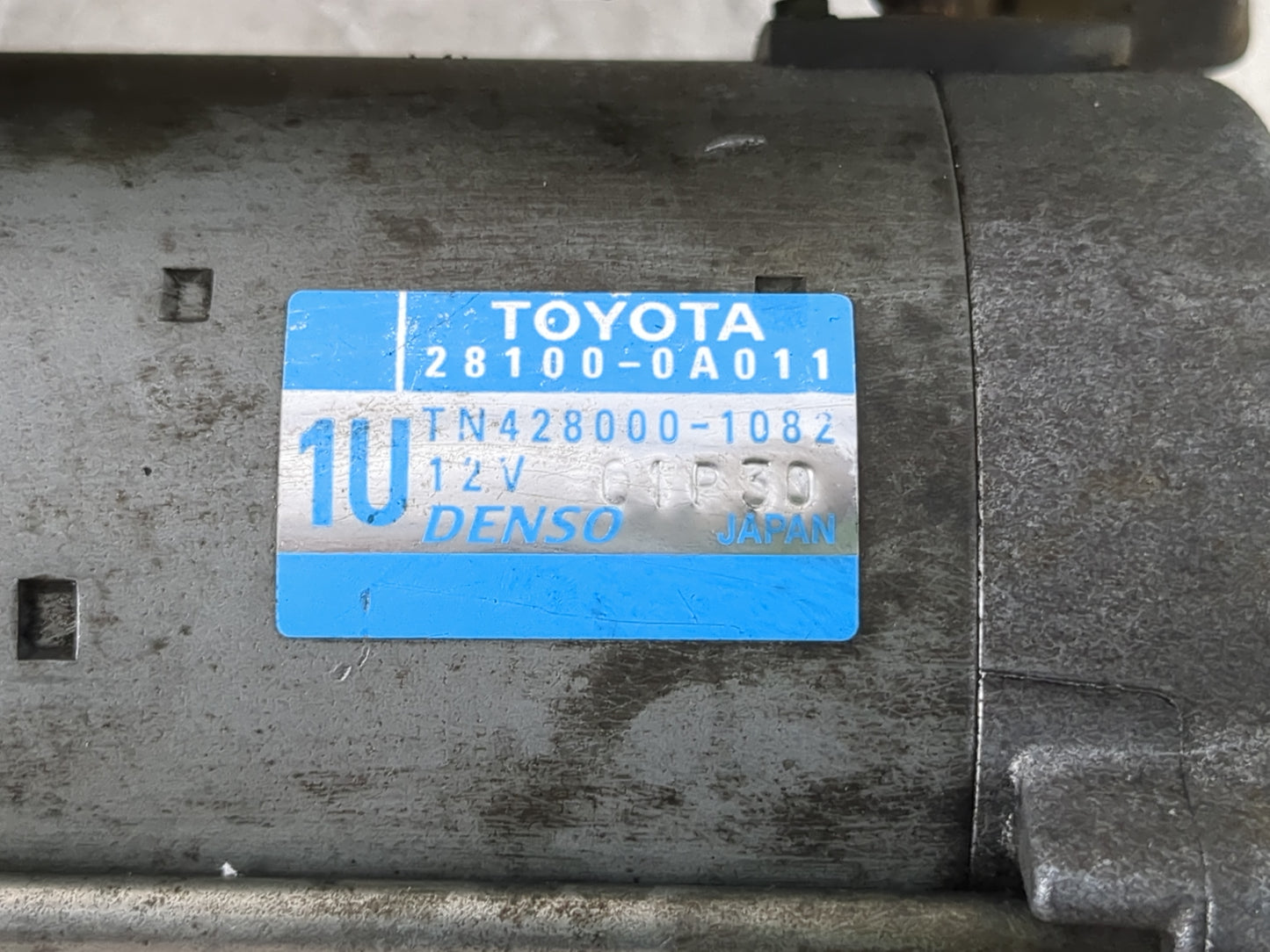 2004-2017 Toyota Camry Car Starter Motor Solenoid OEM P/N:TN428000-1082 28100-0A011 Fits OEM Used Auto Parts - Oemusedautopa