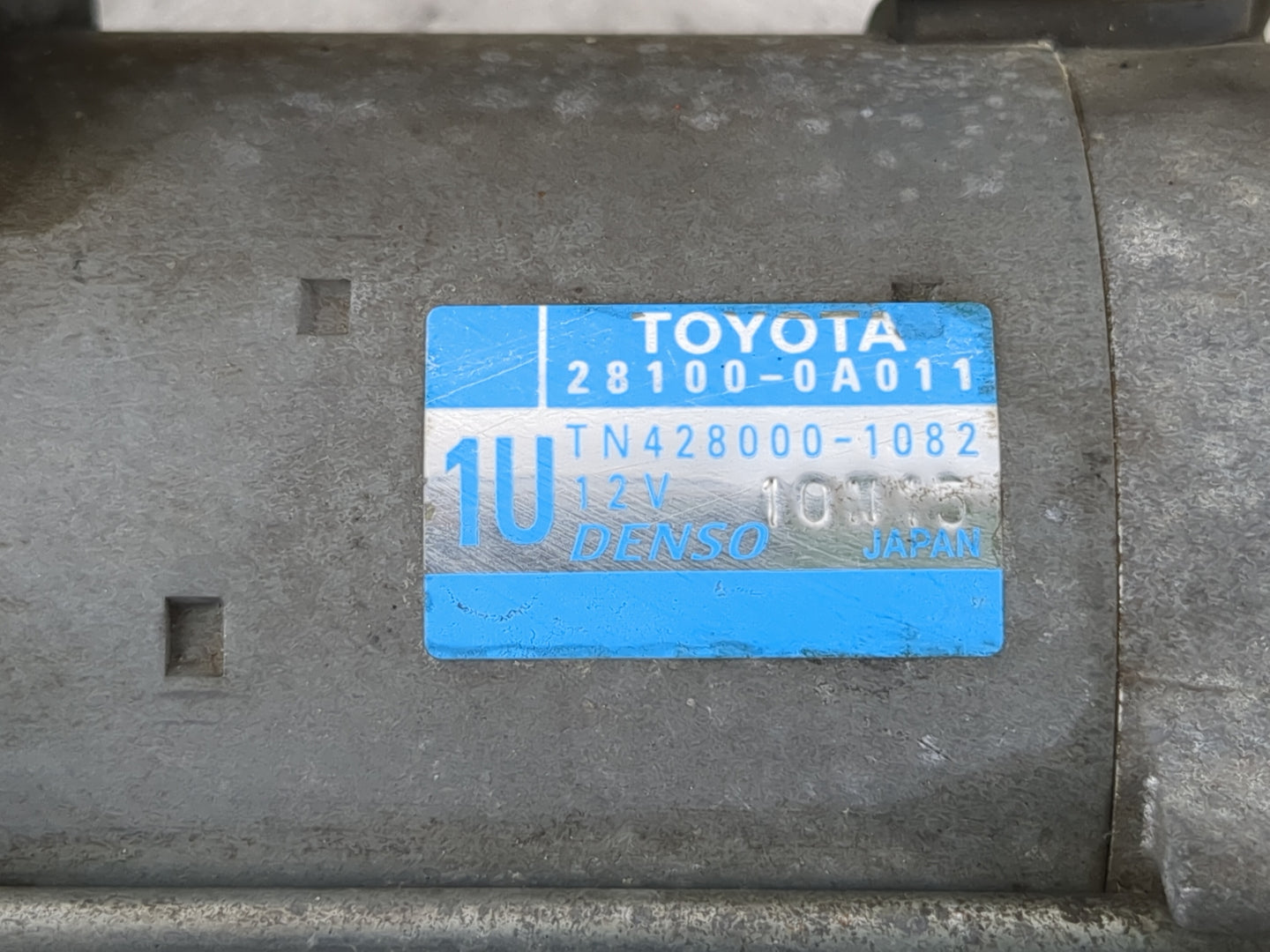 2004-2017 Toyota Camry Car Starter Motor Solenoid OEM P/N:TN428000-1082 28100-0A011 Fits OEM Used Auto Parts - Oemusedautopa