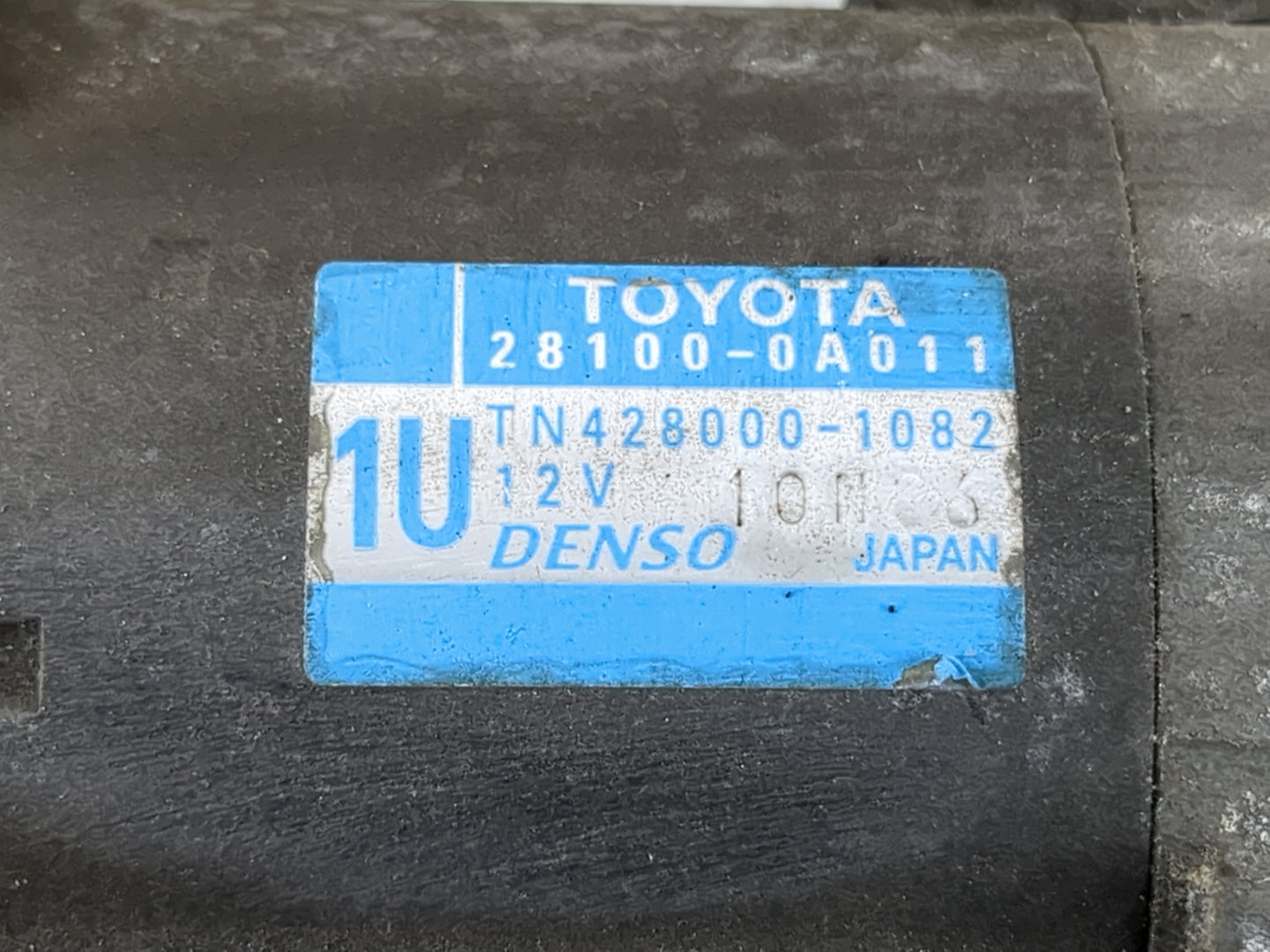 2004-2017 Toyota Camry Car Starter Motor Solenoid OEM P/N:28100-0A011 Fits OEM Used Auto Parts - Oemusedautoparts1.com