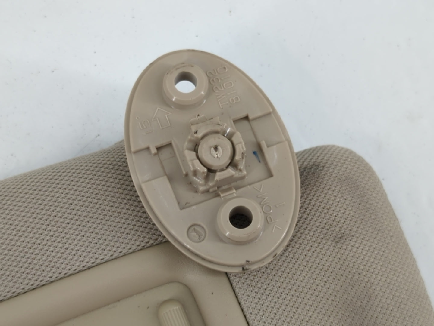 2012-2017 Toyota Camry Sun Visor Shade Replacement Driver Left Mirror Fits Fits 2012 2013 2014 2015 2016 2017 OEM Used Auto 