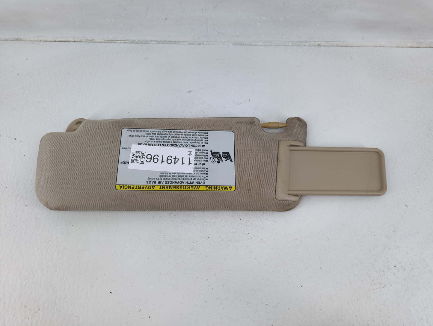 2012-2017 Toyota Camry Sun Visor Shade Replacement Driver Left Mirror Fits Fits 2012 2013 2014 2015 2016 2017 OEM Used Auto 