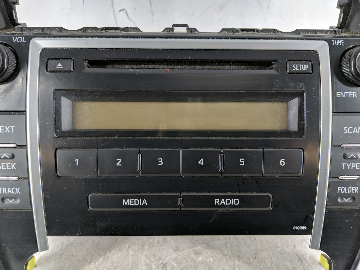 2012-2013 Toyota Camry Radio Control Panel - Oemusedautoparts1.com